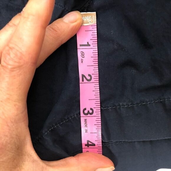 LOFT light Gray navy blue shorts cotton bundle - Picture 6 of 9